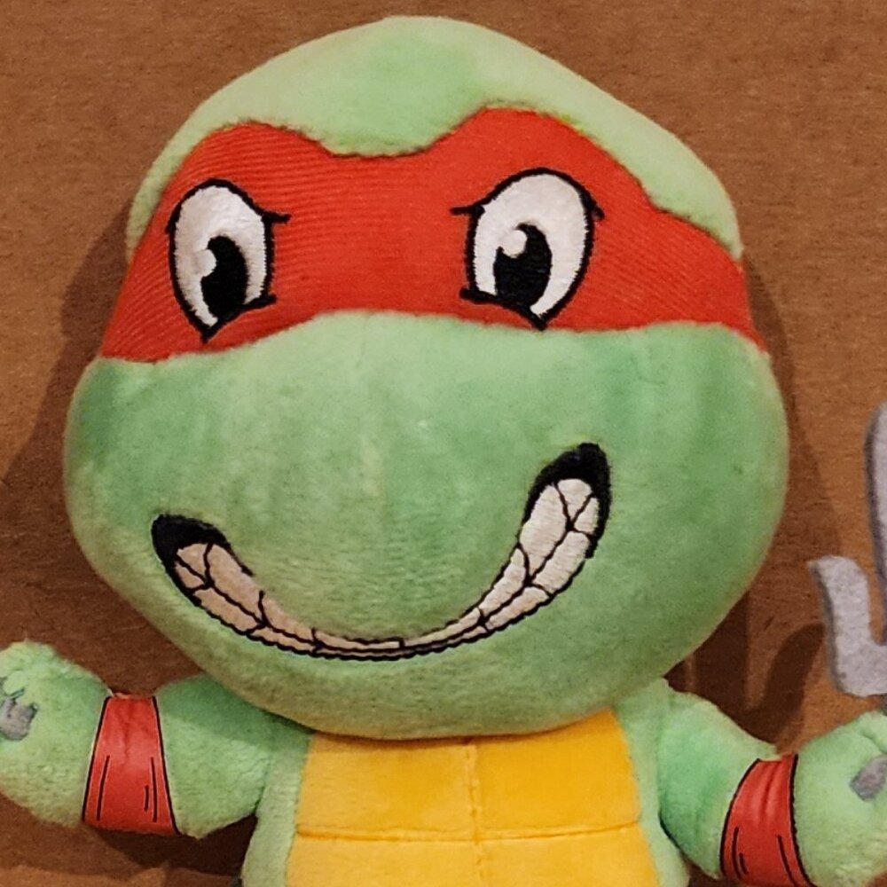 Ty "Raphael" Teenage Mutant Ninja Turltes Beanie Baby - Picture 4 of 9
